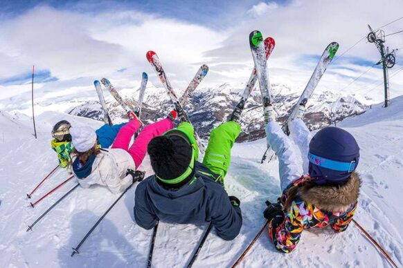 weekend ski en famille