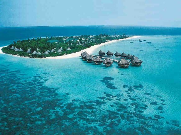 ile hôtel aux Maldives