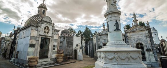 Le cementerio de la Recoleta