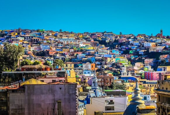 ville de pêcheurs Valparaiso