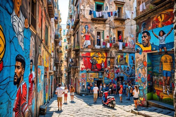 rues artistiques naples