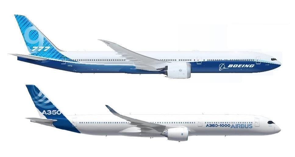 Boeing 777-300ER vs Airbus A350