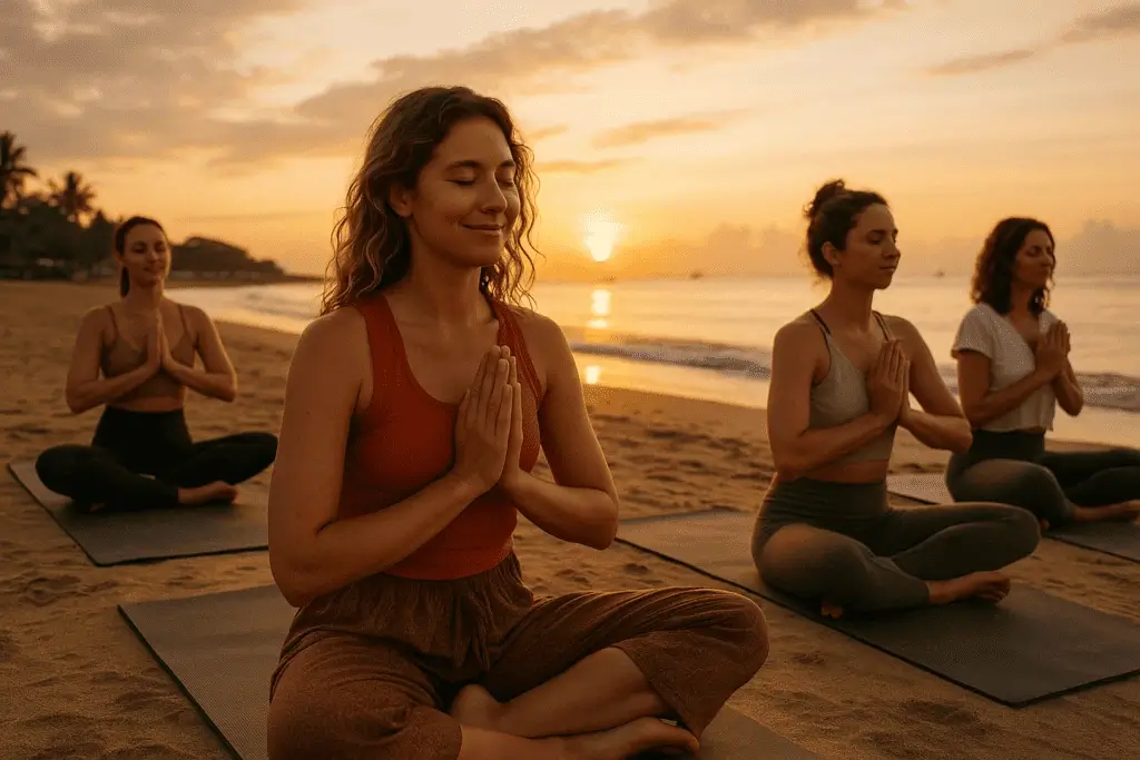 Vacances en groupe pour femme seule